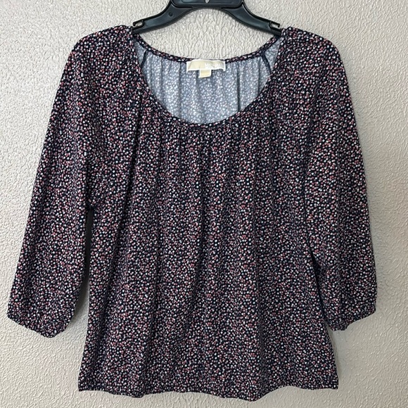 Women’s Michael Kors Floral Top, Large - Picture 1 of 6